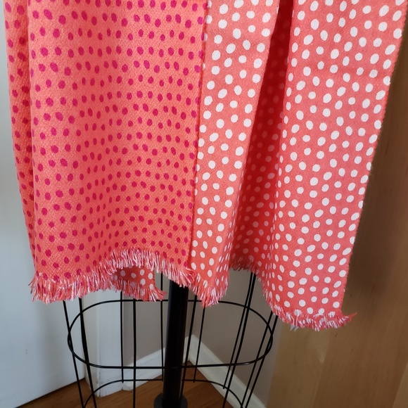 Polka Dot Reversible Scarf NEW! - Picture 12 of 14